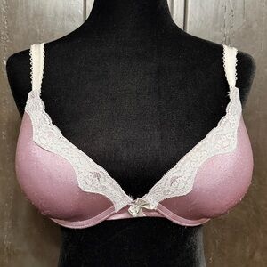 Ambrielle Purple with blue lace Bra - Size 38C